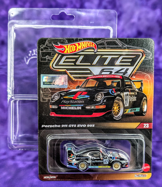 Hot Wheels Porsche 911 GT2 EVO 993 - PlayStation - Elite 64