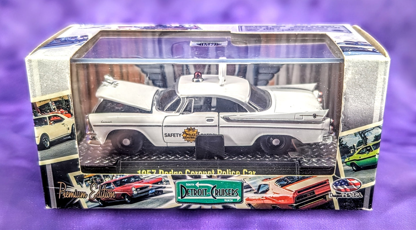M2 Machines 1957 Dodge Coronet Police Car - Detroit Cruisers