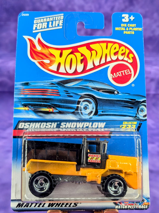 Hot Wheels Oshkosh Snow Plow - Mainline