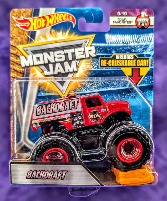 Hot Wheels Monster Jam Backdraft - Tour Favorites