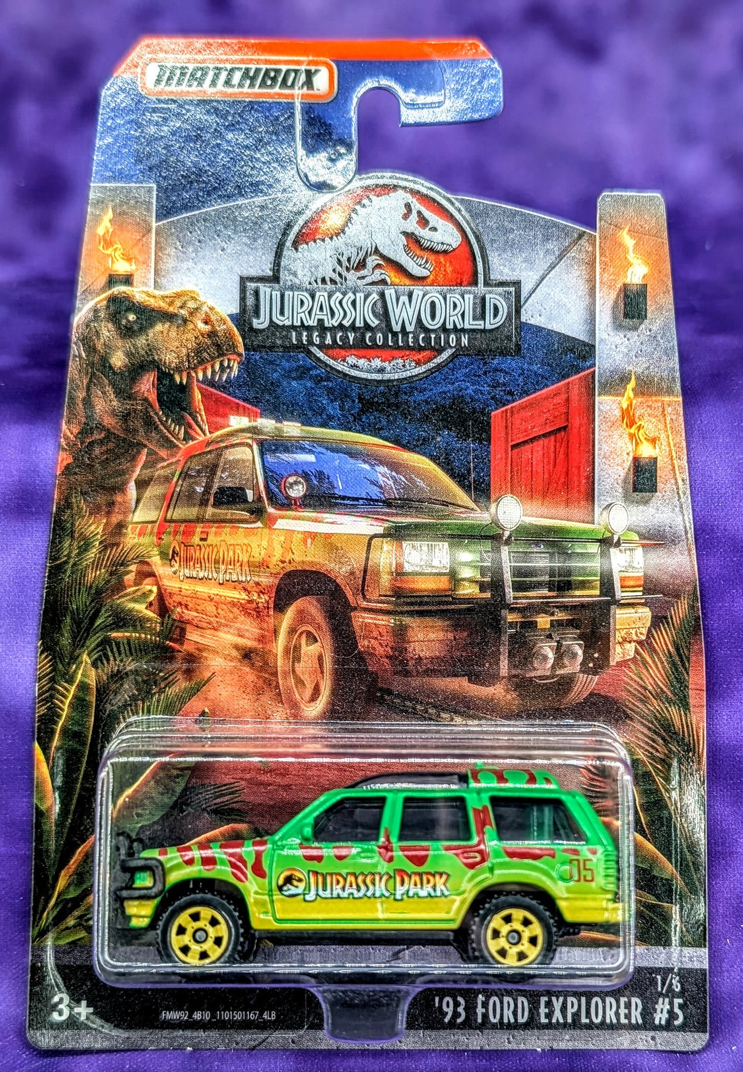 Matchbox Jurassic World: Legacy Collection (Full Set of 6)