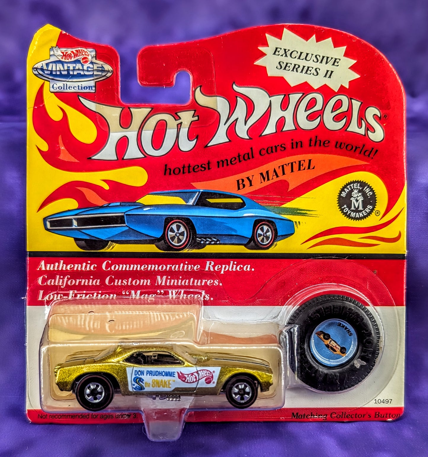 Hot Wheels Don Prudhomme "The Snake" Funny Car - Vintage Collection Exclusive Series II
