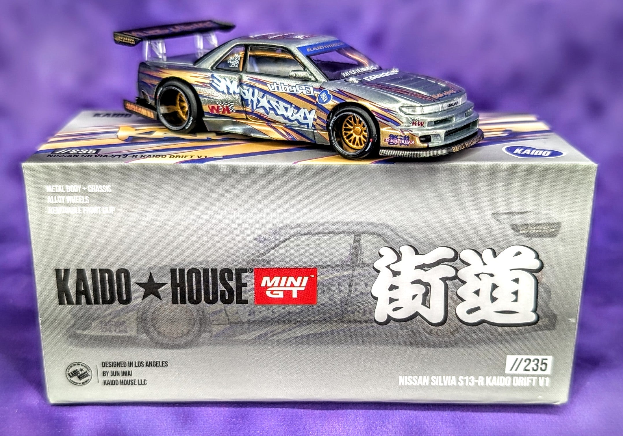 CHASE! Kaido House Nissan Silvia S13-R Kaido Drift V1 - Raw Chase