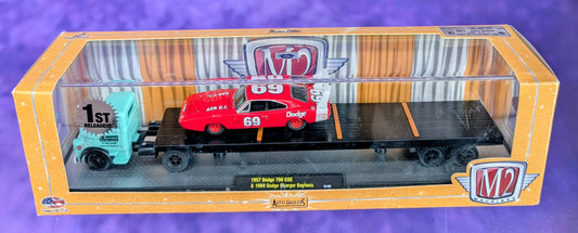M2 Machines 1957 Dodge 700 COE & 1969 Dodge Charger Daytona - First Release - 11-03