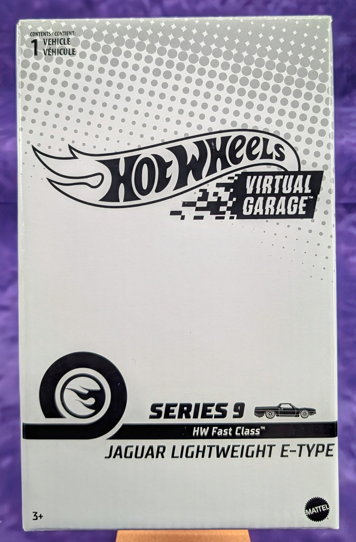 Hot Wheels Virtual/Nft Garage Jaguar Lightweight E-Type - 1 of 4,350 - HW Fast Class - Series 9 - New in Box