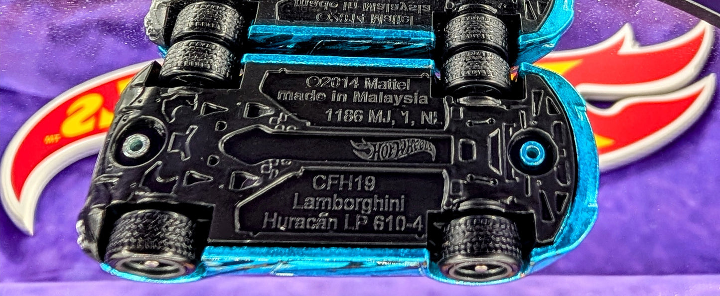 Hot Wheels "UNSPUN" Virtual Garage Completion Car Lamborghini Huracán LP610-4, Factory Prototype