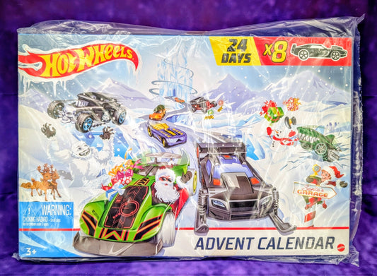 Hot Wheels 2018 Holiday Advent Calendar - Still Sealed