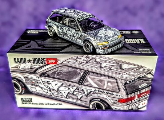 CHASE Kaido House Honda Civic (EF) Kaido Manga V1 - RAW Chase - #260