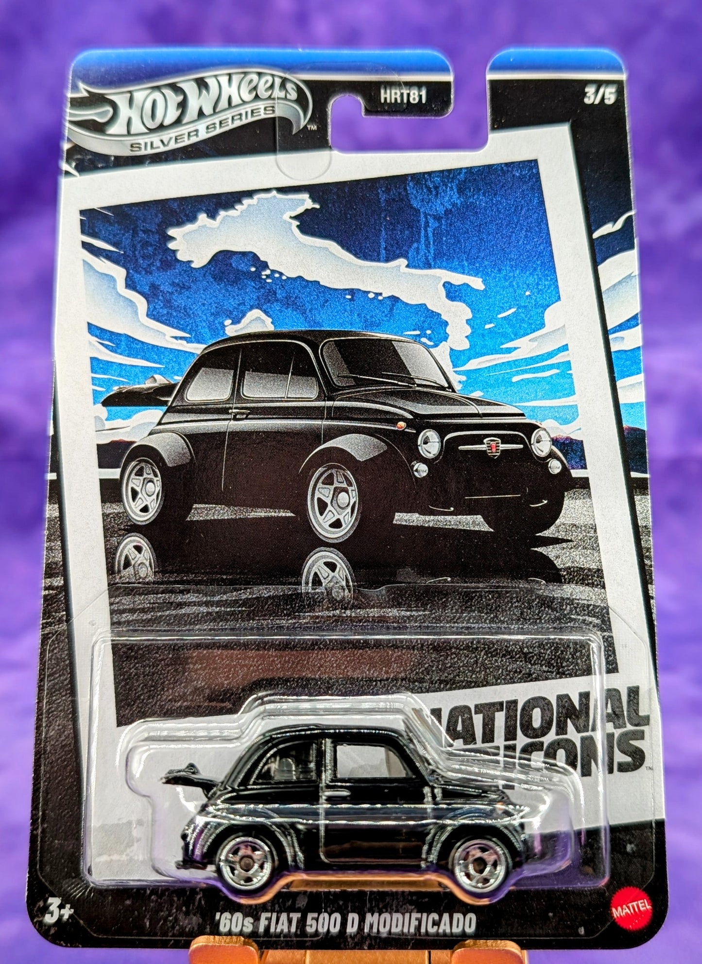 Hot Wheels National Icons Set of 5 Cars - Silver Label