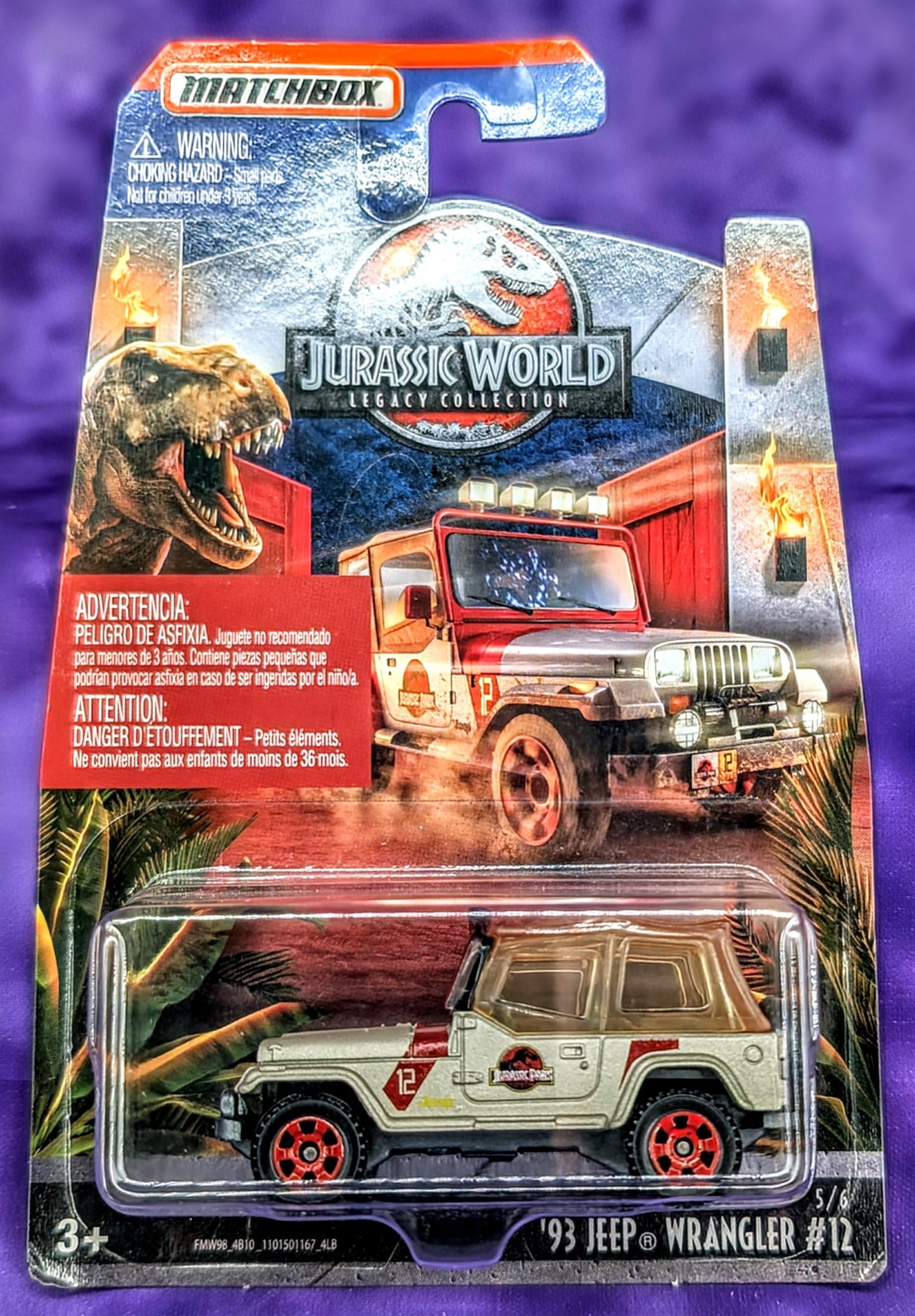 Matchbox Jurassic World: Legacy Collection (Full Set of 6)