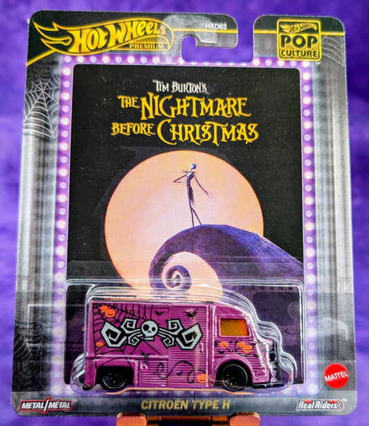 Hot Wheels Jack Skellington Citroën Type H - The Nightmare Before Christmas - Pop Culture - Premium