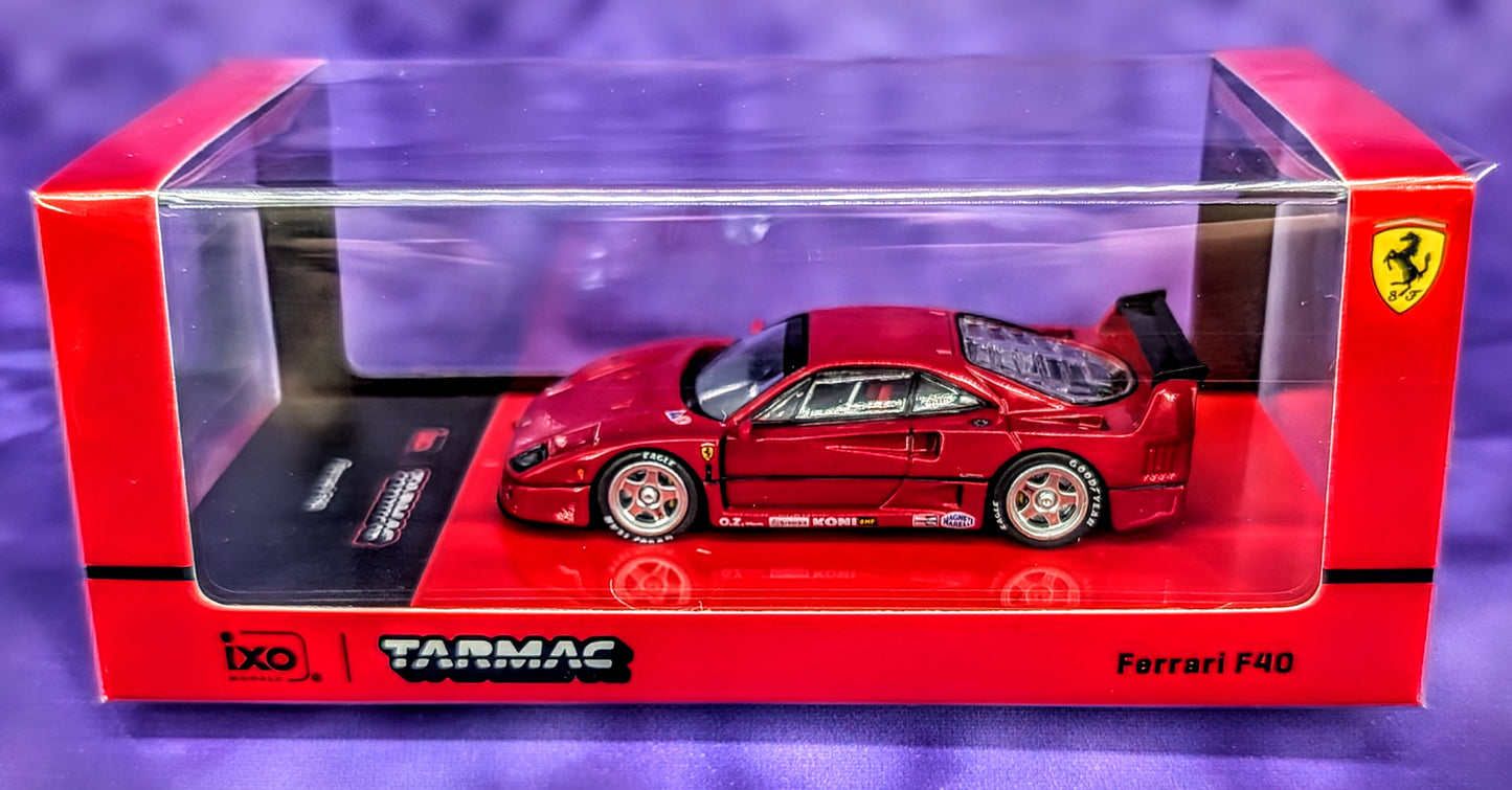 Ferrari F40 - TarmacWorks x IXO Models 1:64 – Red
