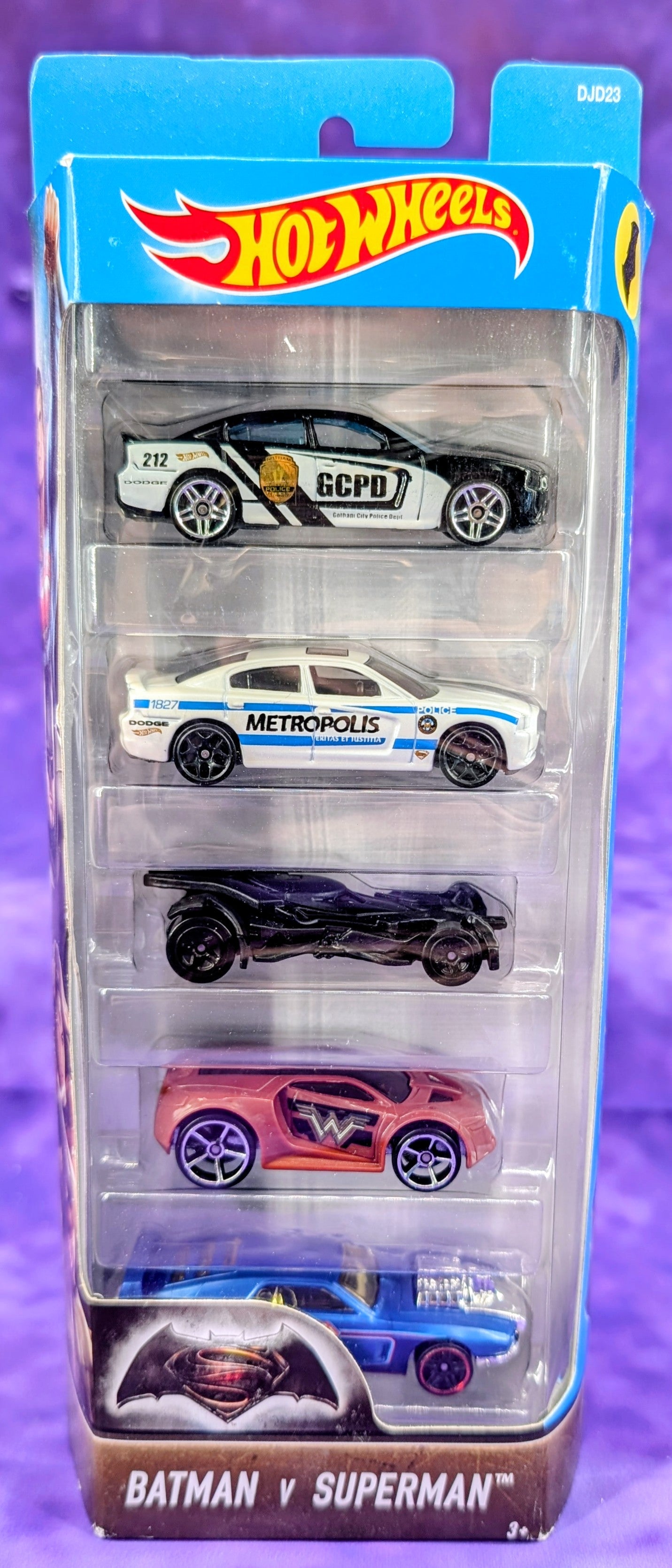 Hot Wheels Batman v Superman 5 Pack