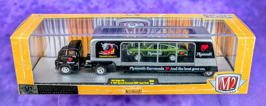 M2 Machines 1957 Dodge COE & 1968 Plymouth Barracuda HEMI Super Stock - R09 13-05