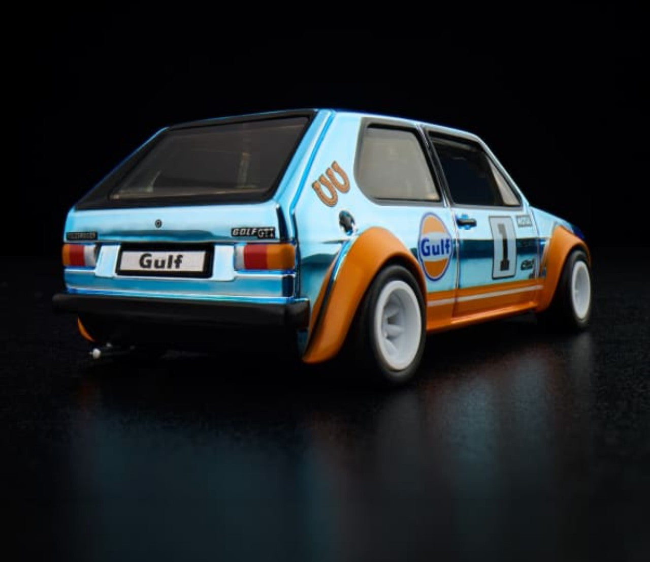 Hot Wheels RLC GULF 1976 Volkswagen Golf Mk1 GTI - Red Line Club