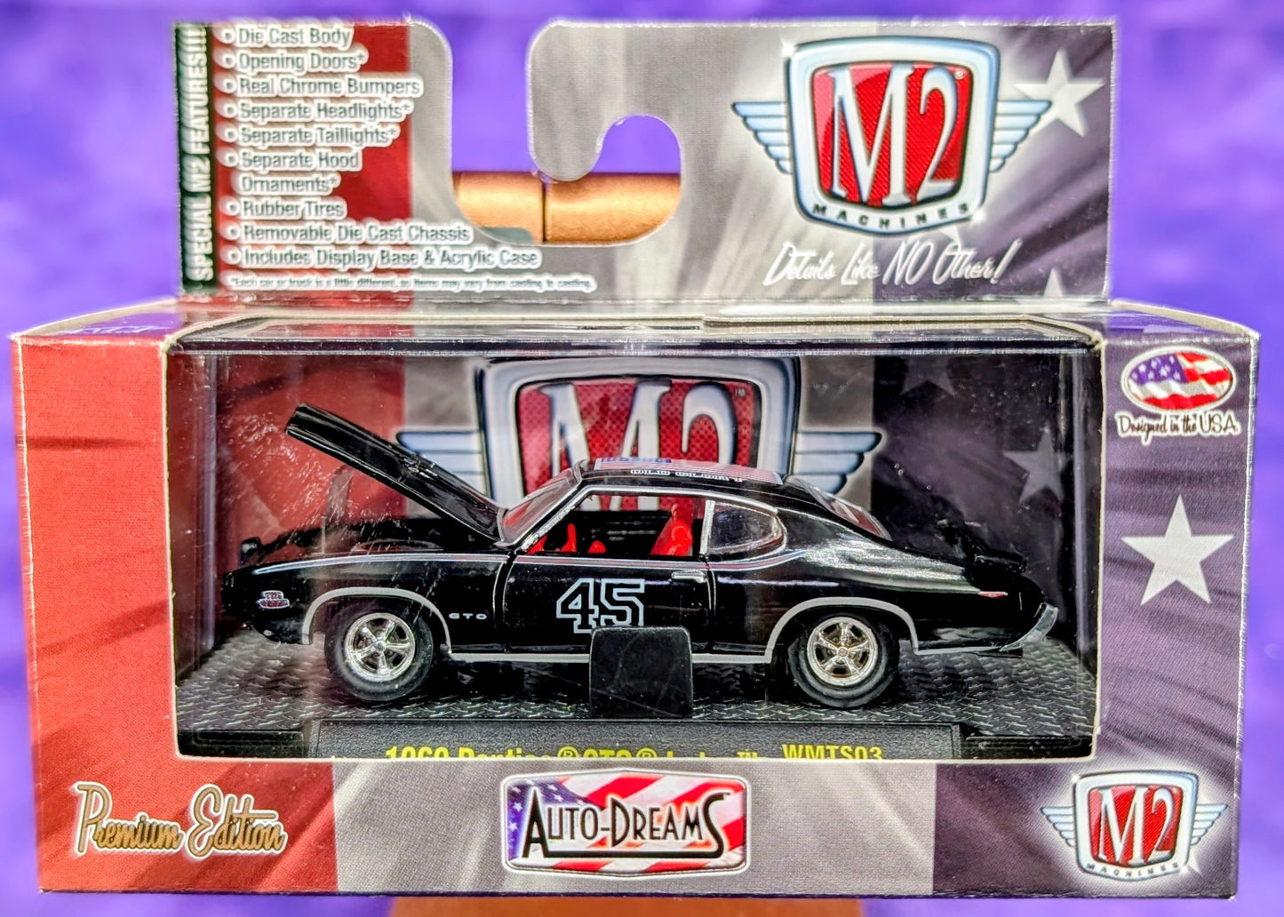 M2 Machines 1969 Pontiac GTO Judge - Walmart Exclusive - WMTS03 16-11