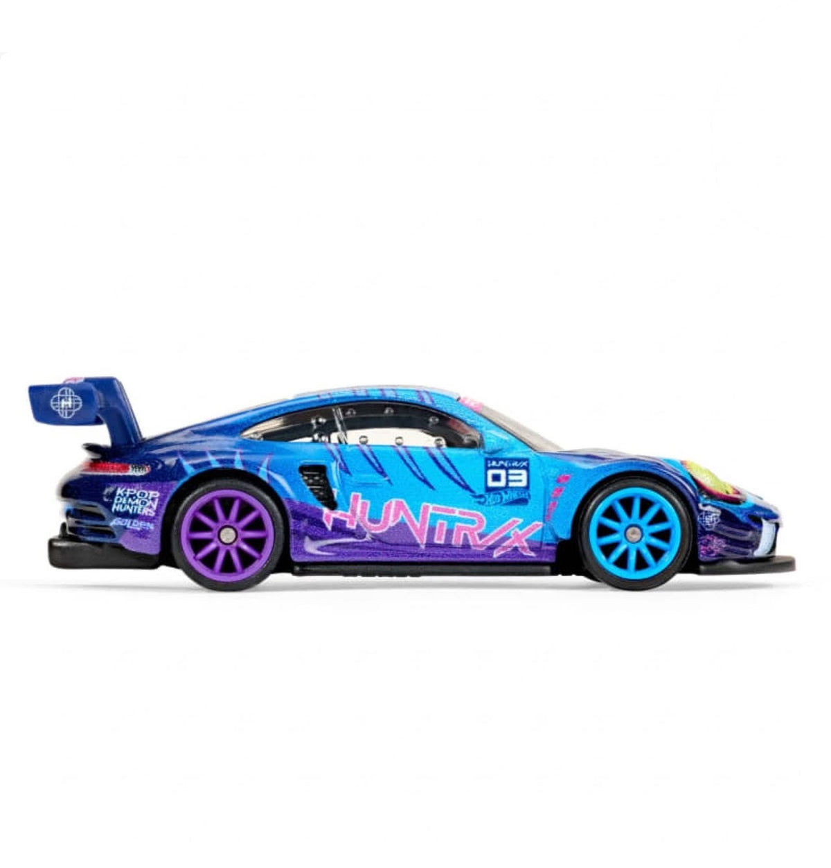Hot Wheels Porsche 911 GT3 R (992) - KPop Demon Hunters - San Diego Comic Con
