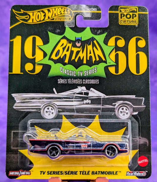 Hot Wheels TV Series Batmobile - Batman 1966 - Pop Culture - Premium