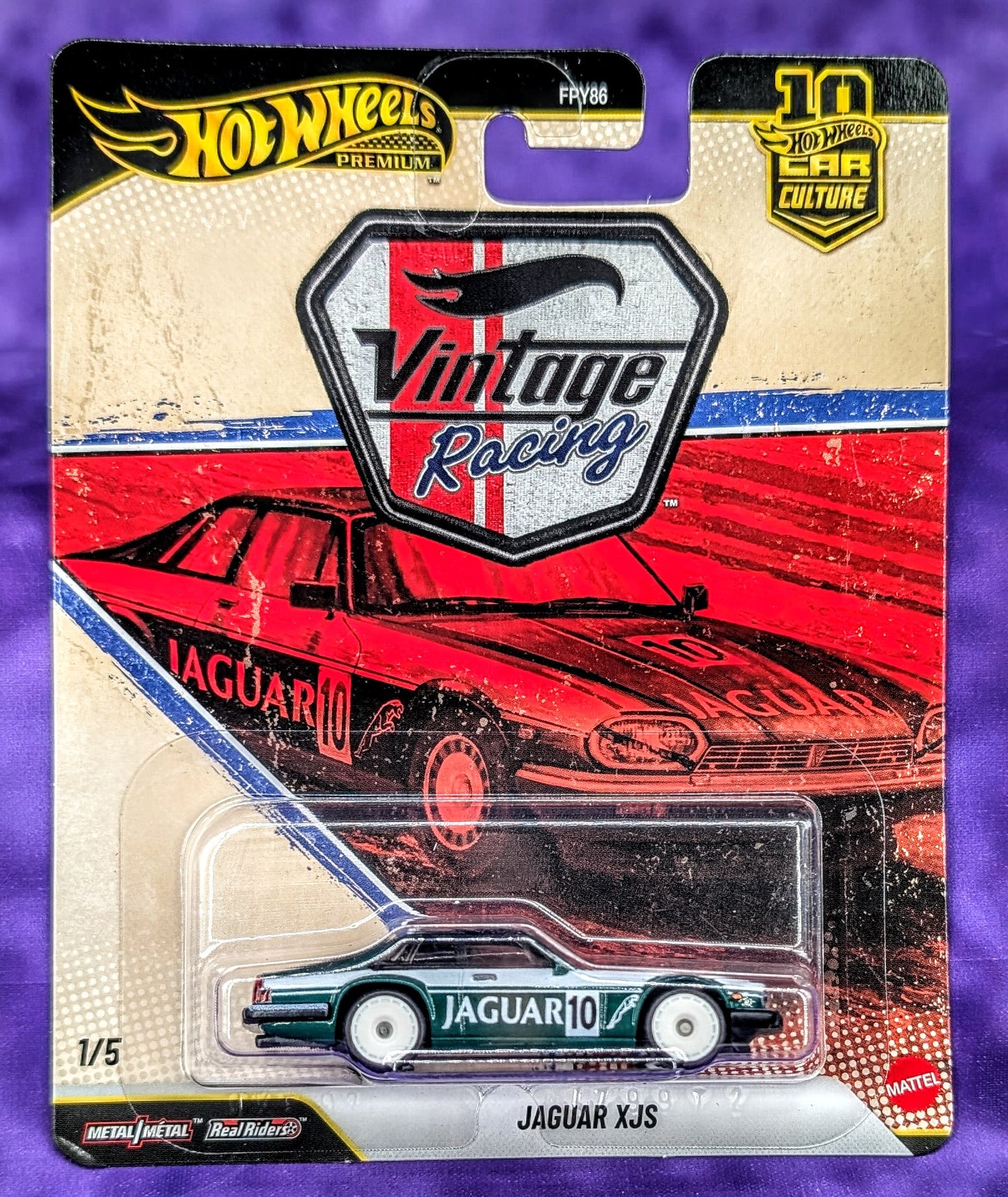 Hot Wheels Vintage Racing (Ferrari, Porsche) - Set of 5 - Car Culture - Premium
