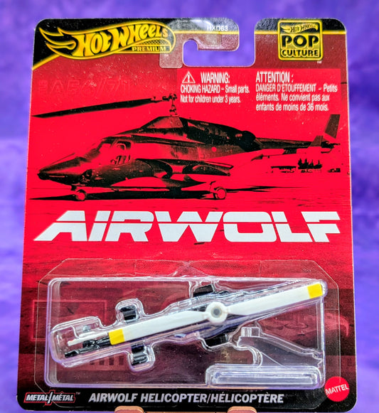 Hot Wheels Airwolf Helicopter - Pop Culture - Premium