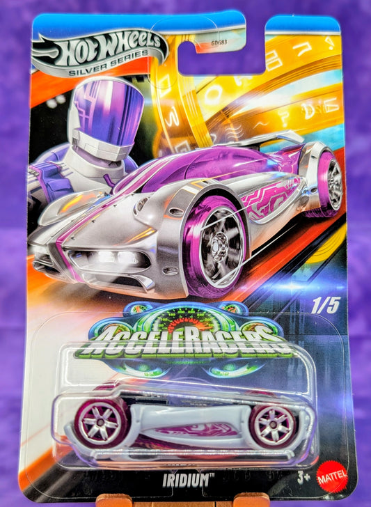 Hot Wheels *ERROR* Accelracers Iridium - Silver Series