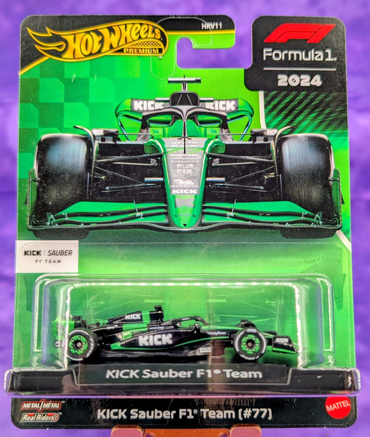 Hot Wheels KICK Sauber F1 Team #77 - Valterri Bottas  - F1 Racing Premium