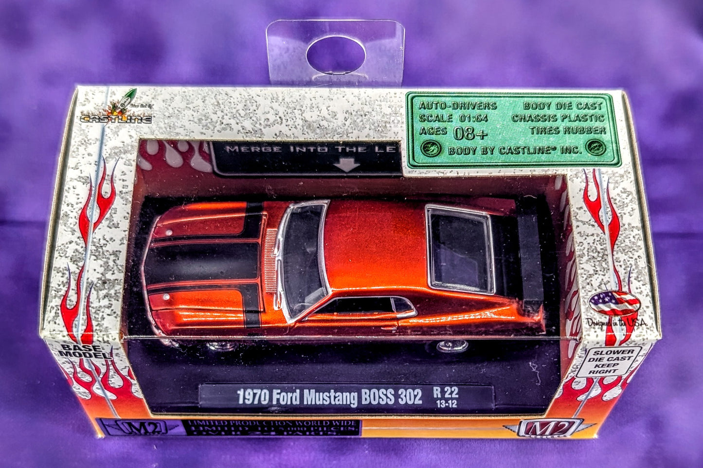 M2 Machines 1970 Ford Mustang BOSS 302 - Auto-Drivers
