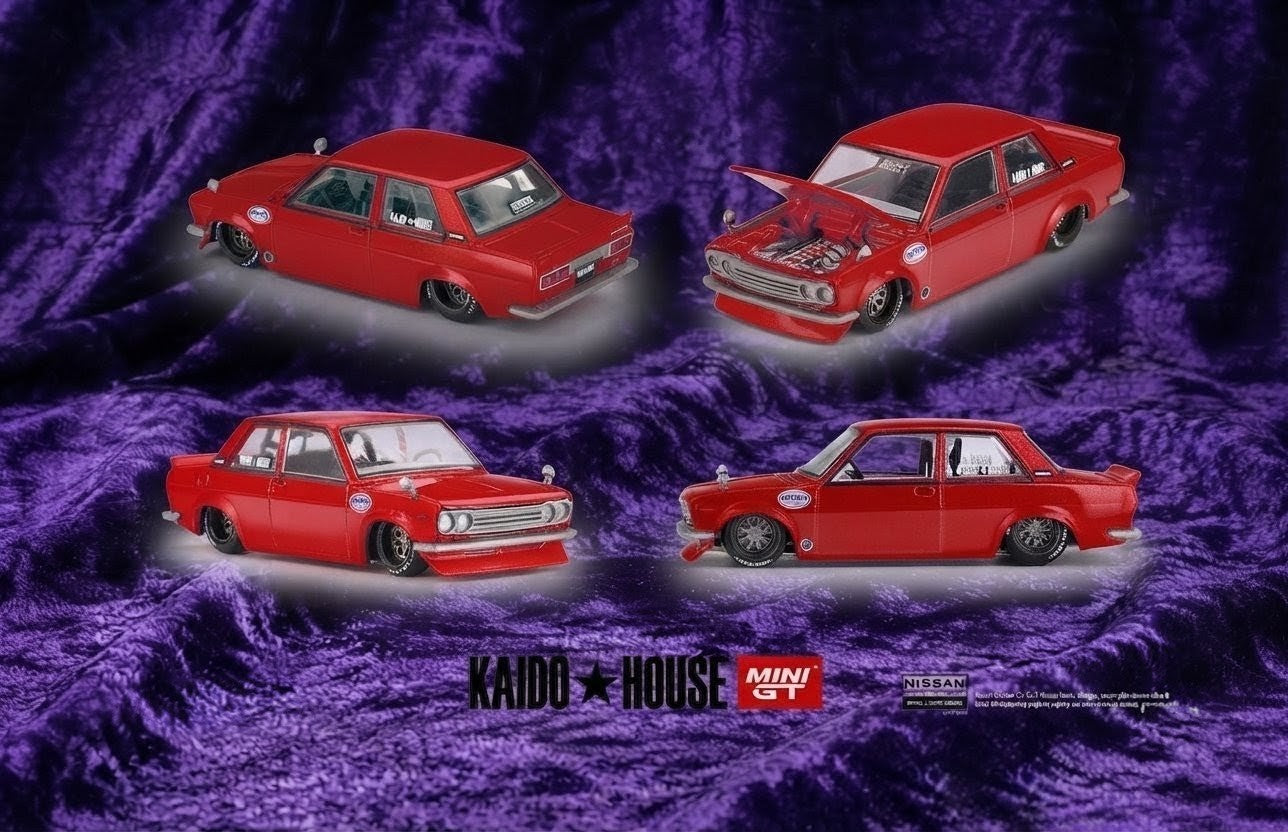 Kaido House Datsun 510 Street NISMO V3 - Red - #229