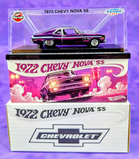 Hot Wheels RLC 1972 Chevy Nova SS - Yenko Chevrolet - Red Line Club