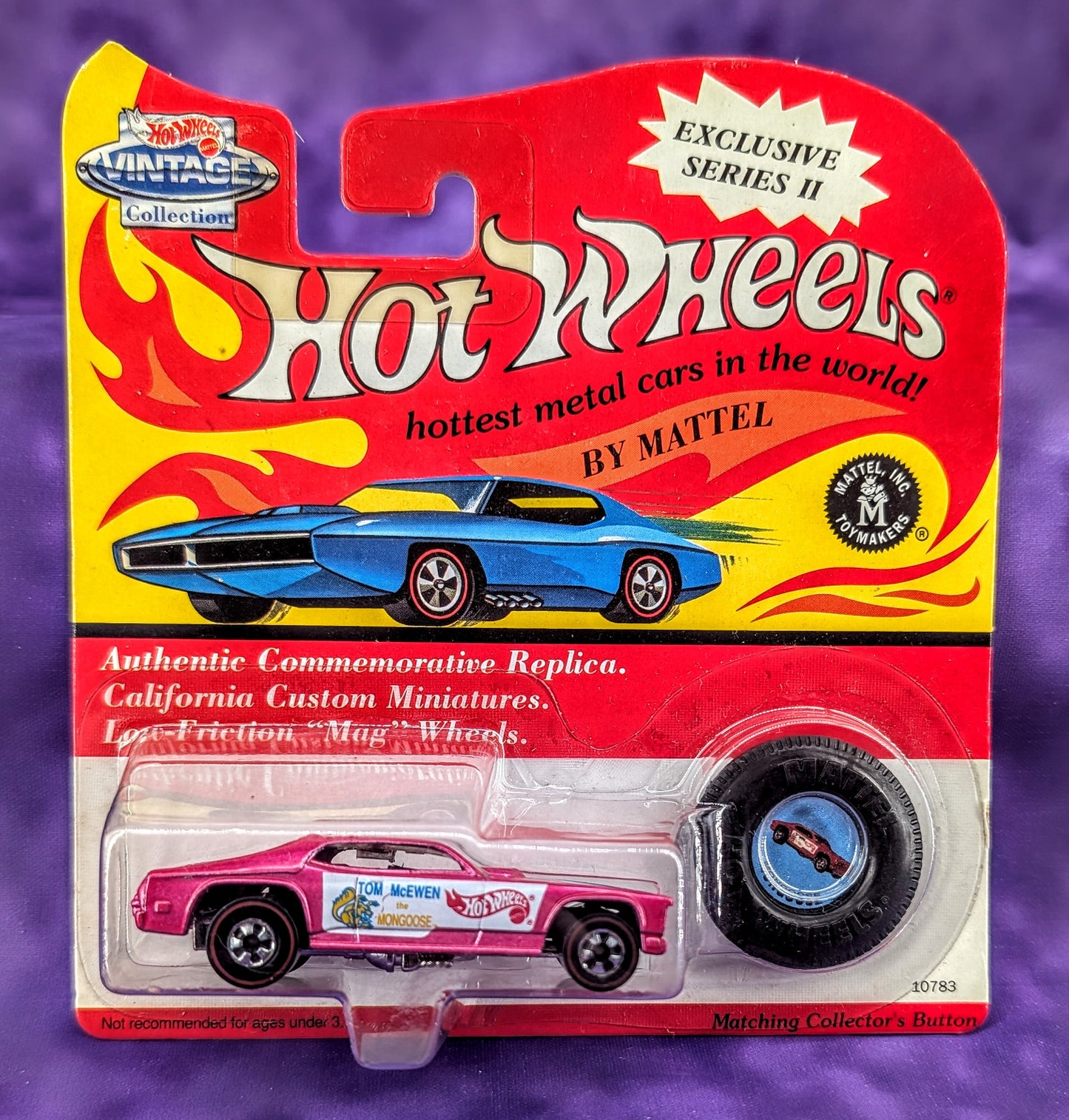 Hot Wheels Tom McEwen "The Mongoose" Funny Car - Vintage Collection Exclusive Series II