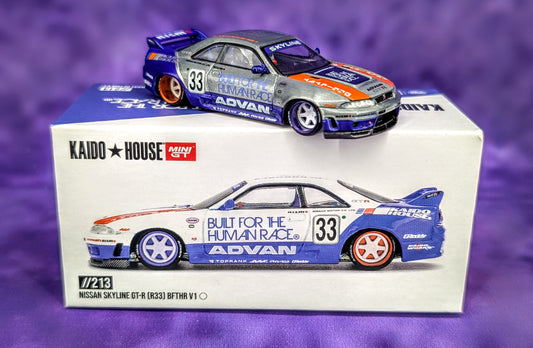 CHASE Kaido House Nissan Skyline GT-R (R33) BFTHR V1 - RAW Metal