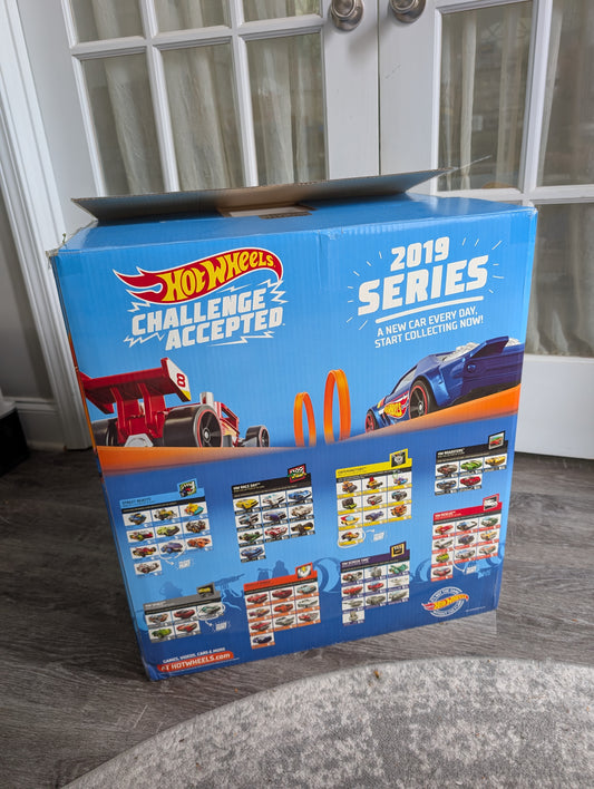 Hot Wheels 2019 Master Case Factory Sealed Box Set - Individually Numbered 0566/1000 - Great for Storage, Holds 450-500 Carded Mainlines - BOXES ONLY