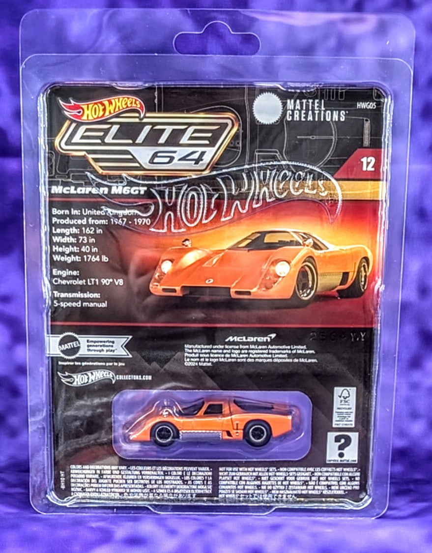 Hot Wheels McLaren M6GT - Elite 64