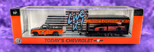M2 Machines 1992 Chevrolet C1500 SS 454 & 1985 Chevrolet Camaro IROC-Z - Auto-Haulers