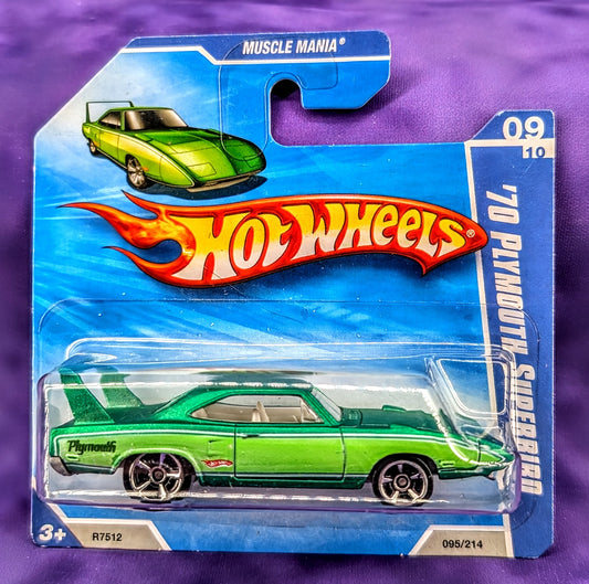 Hot Wheels '70 Plymouth Superbird - Short Card - Muscle Mania - Mainline