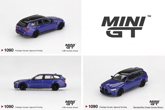 CHASE! Mini GT BMW M3 Competition Touring Raw Chase Edition - #1090