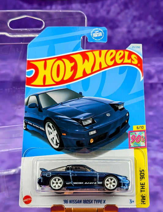 Hot Wheels 1996 Nissan 180SX Type X Super Treasure Hunt