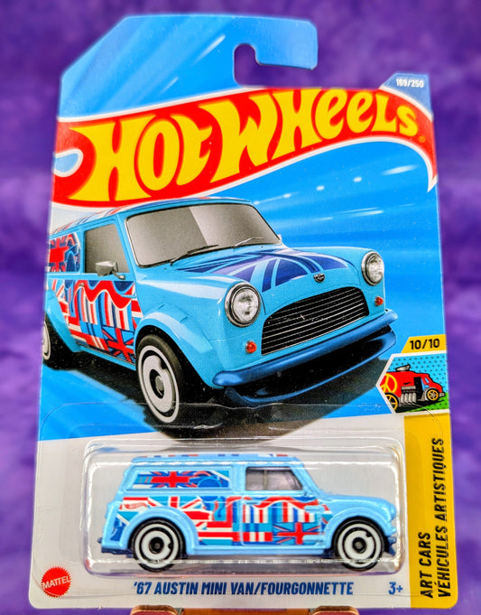 Hot Wheels '67 Austin Mini Van – Art Cars - Mainline