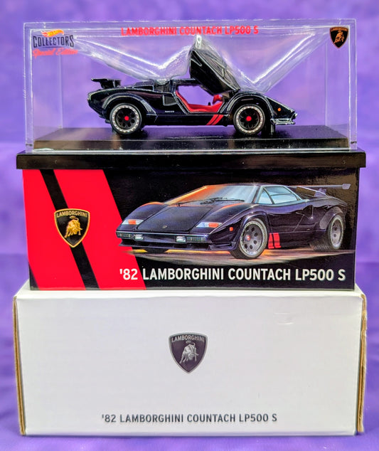 Hot Wheels RLC '82 Lamborghini Countach LP500 S - #04749/12000 - Red Line Club