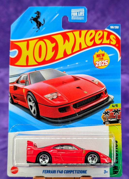 Hot Wheels Ferrari F40 Competizione - First Edition – Mainline