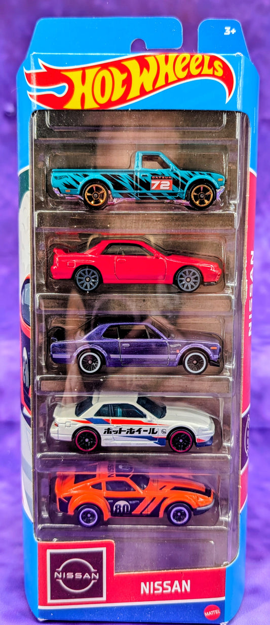 Hot Wheels Nissan 5 Pack - Skyline GT-R R32 - Mainline