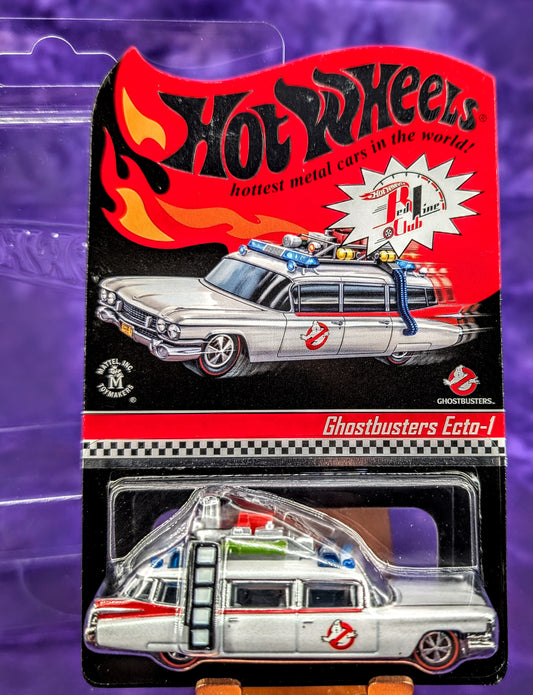 Hot Wheels RLC Ghostbusters Ecto-1 #02046/6530 - 2012 Red Line Club