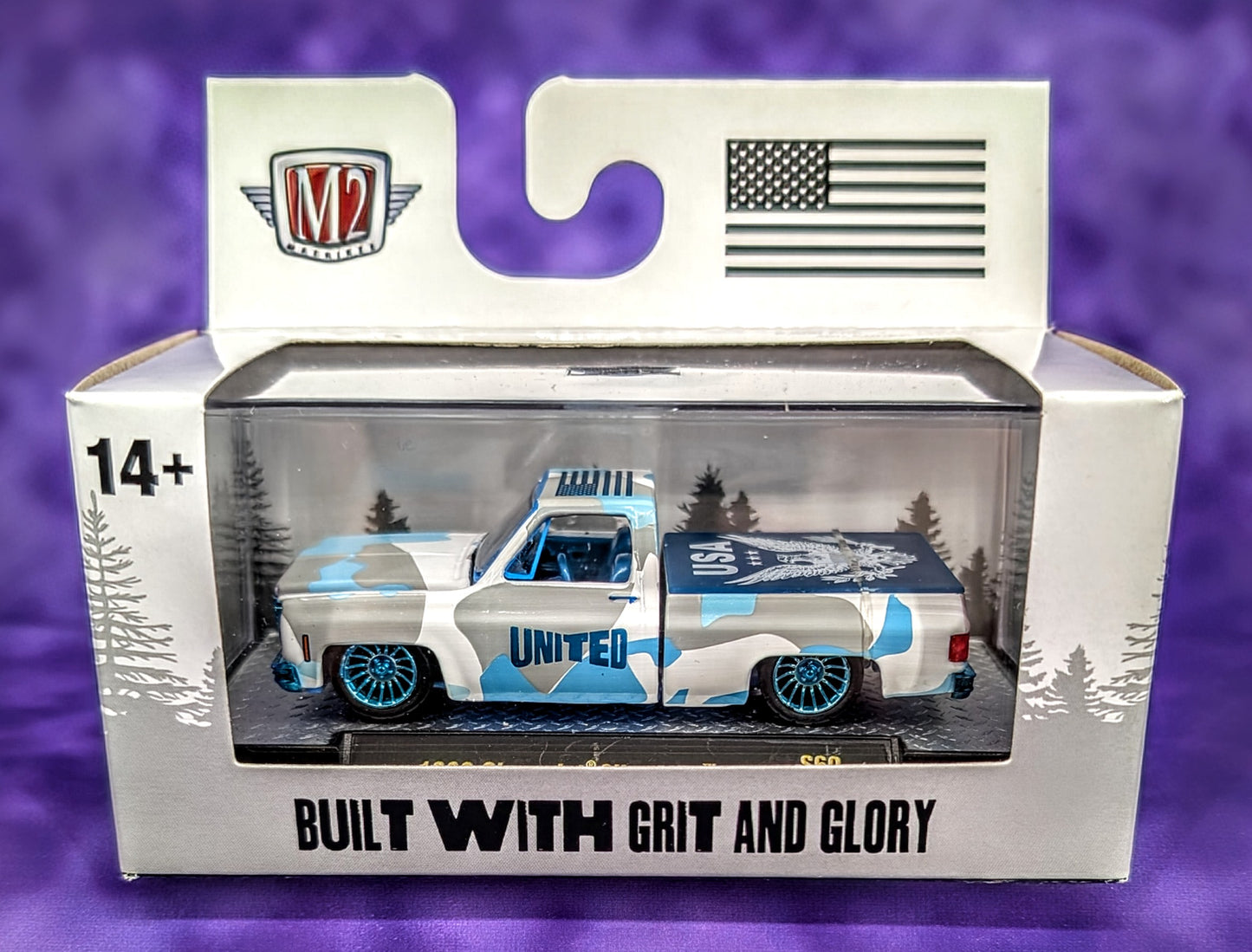 CHASE! M2 Machines 1980 Chevrolet Silverado - Built with Grit and Glory - 1 of 750