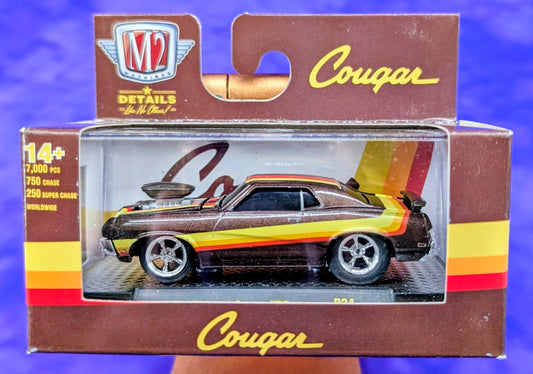 M2 Machines 1970 Mercury Cougar XR7 - R24 23-01