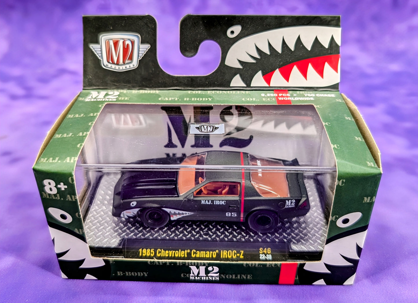 M2 Machines Tiger Nose (Shark Mouth) Acrylic Set of Six w/ Sleeve