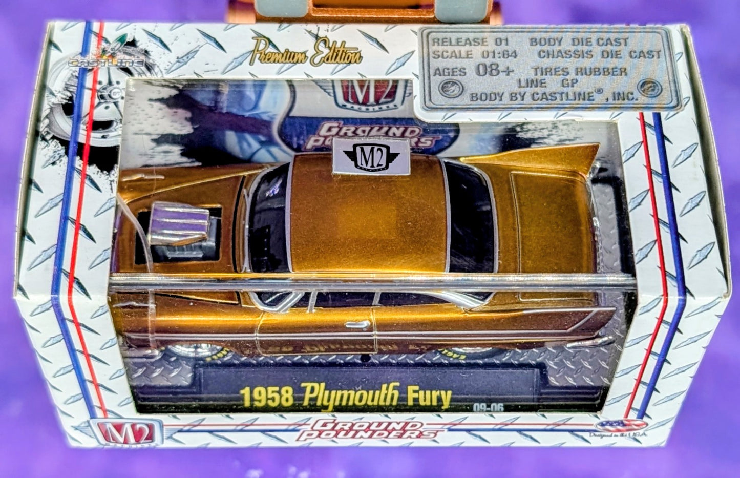 M2 Machines 1958 Plymouth Fury - 09-06