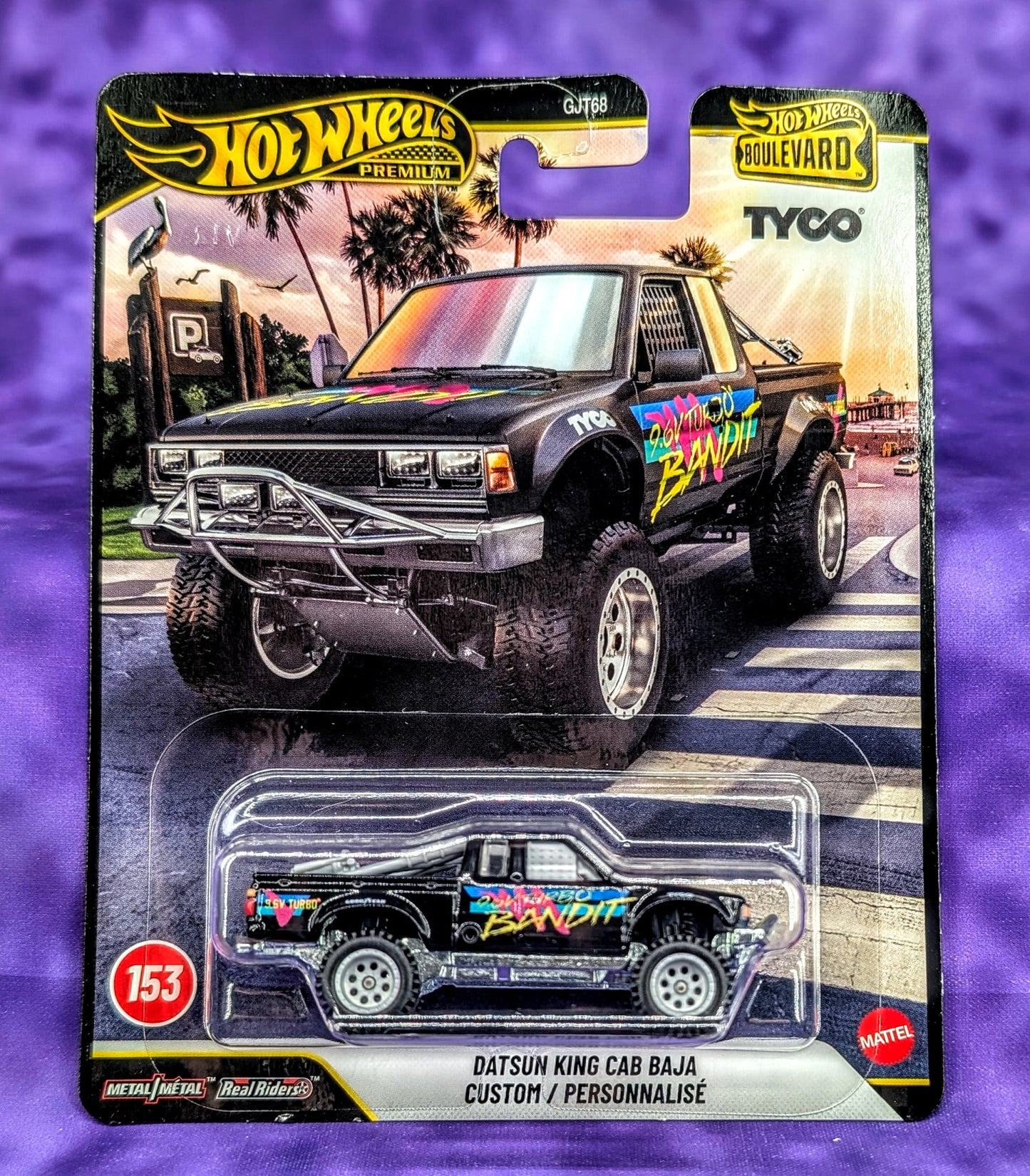 Hot Wheels Datsun King Cab Baja Custom - Boulevard #153 - Premium