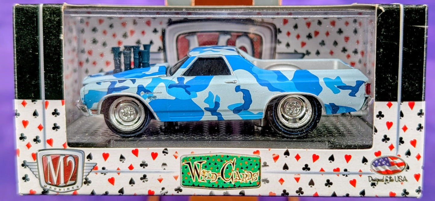 M2 Machines M2 Machines 1970 Chevrolet El Camino SS454 - Wild Cards - WC03 14-01