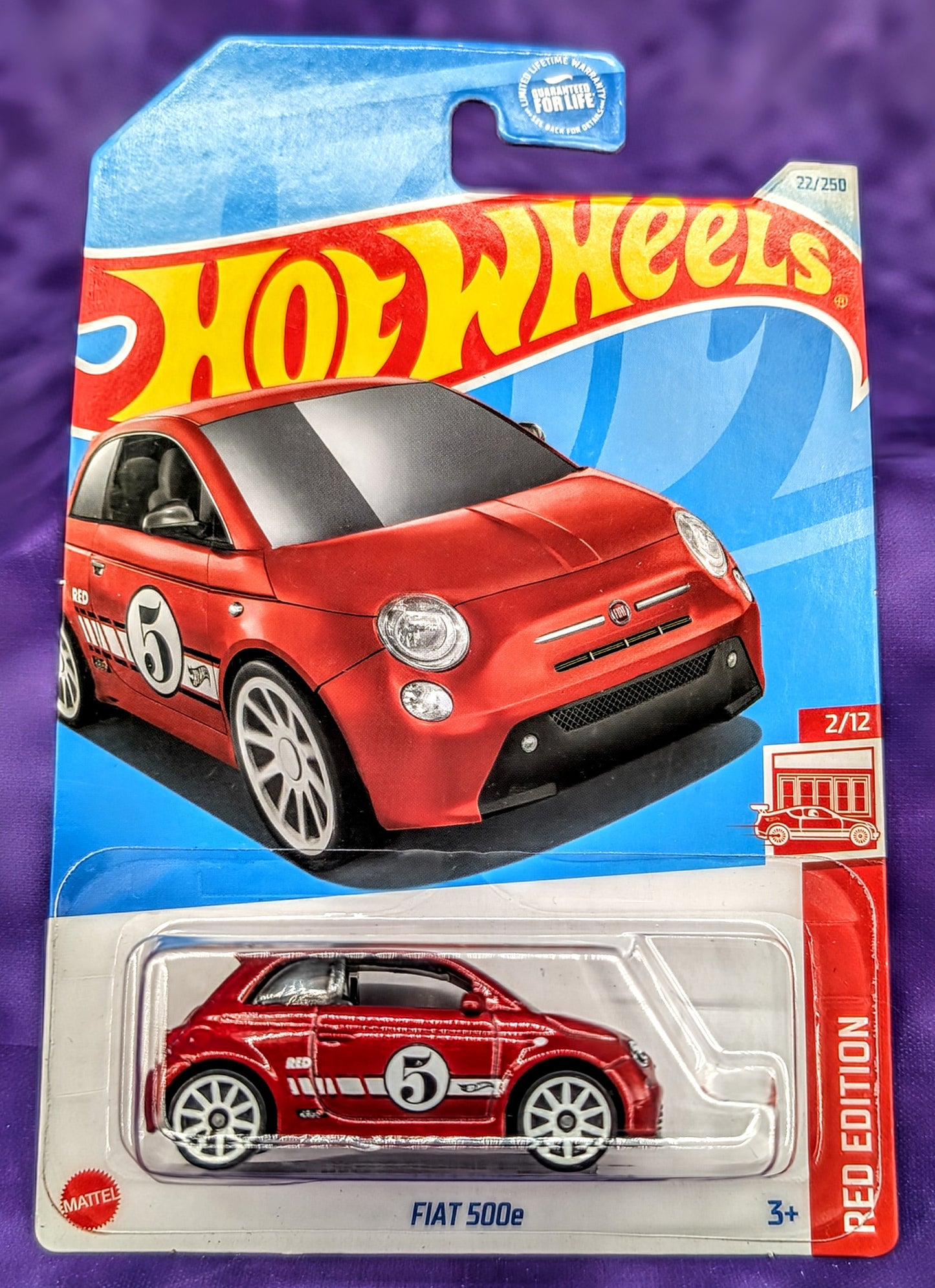 Hot Wheels Fiat 500e - Red Edition - Mainline