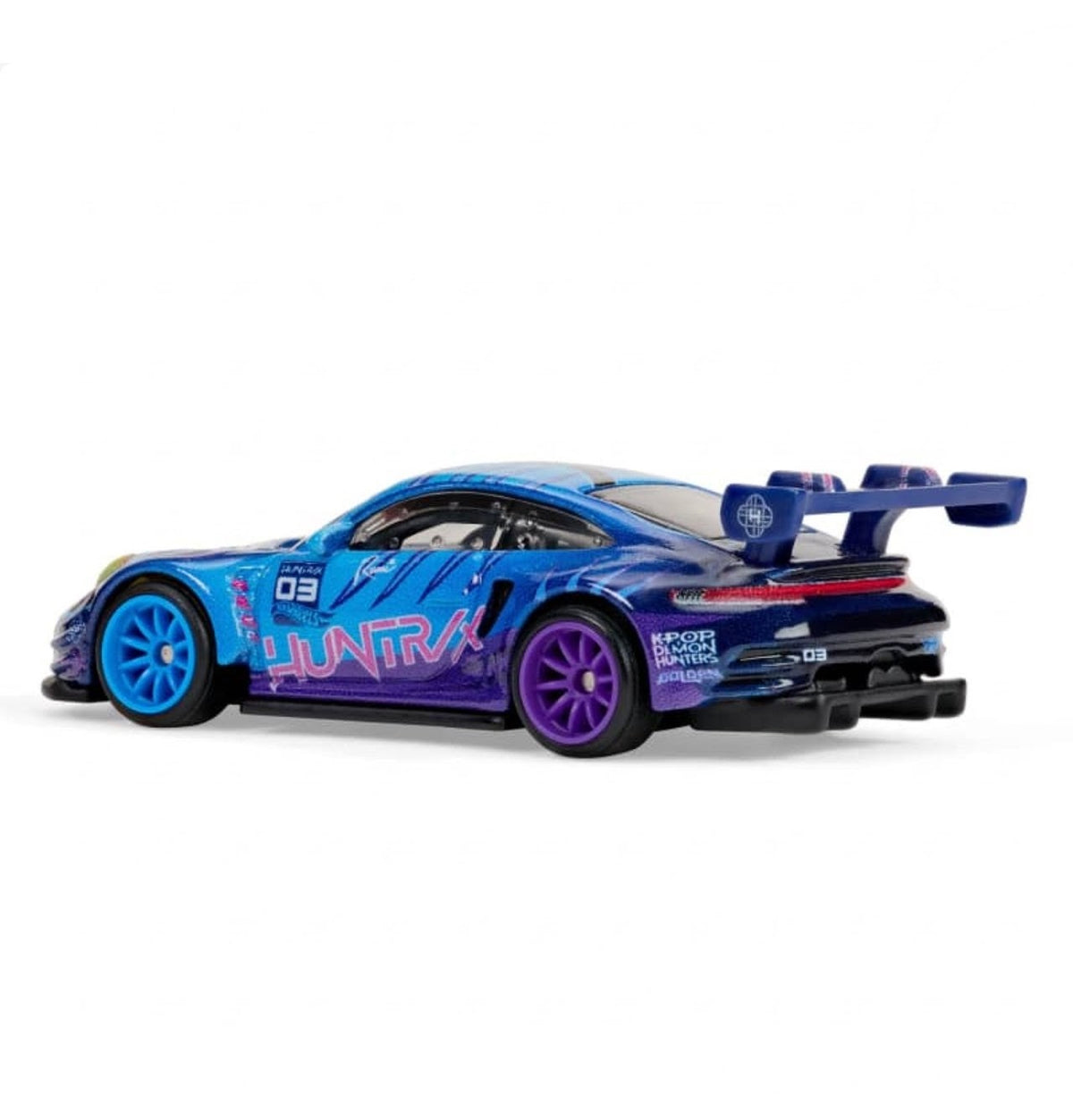 Hot Wheels Porsche 911 GT3 R (992) - KPop Demon Hunters - San Diego Comic Con